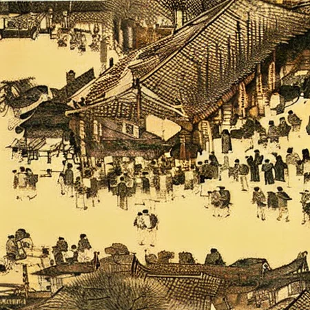 qingmingshanghe, <lora:qingmingshanghe>