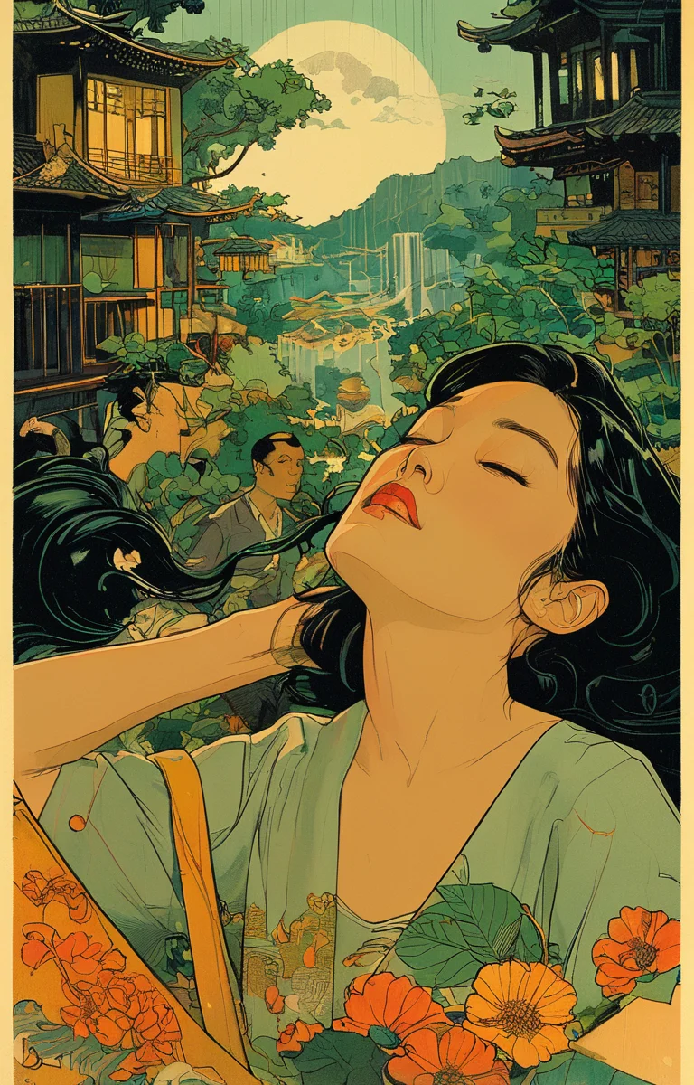 masterpiece,best quality,<lora:tbh177-sdxl:0.9>,illustration,Cliff Chiang,dc comic,