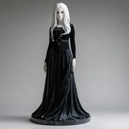 <lora:perfection style:0.3> perfection style
<lora:sculpture v3:0.9>
Marble sculpture of
<lora:Tron style:1>
gothic girl with glowing hair and a black top