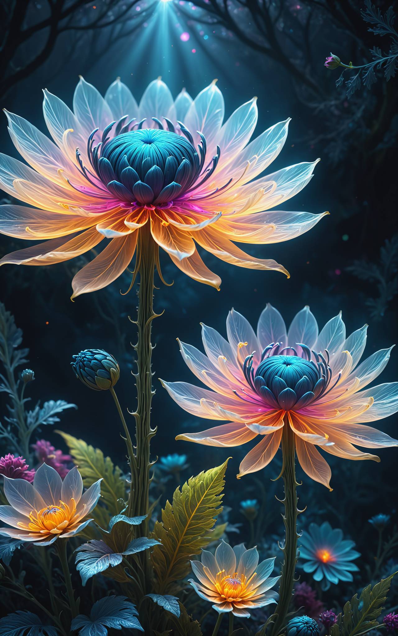 fog, light, dust, royal fractal, holographic cosmic flowers, illustration, mixed technique by Pablo Amaringo "Merriam, Nikolina Petolas, Peter Grik, Dariusz Klimczak, surreal hallucinatory, intricately detailed sharp focus", digital art, perfect composition, beautiful detailed, intricate, insanely detailed octane rendering trending on artstation, 8k art photography, photorealistic concept<lora:xl_more_art-full_v1:0.4>