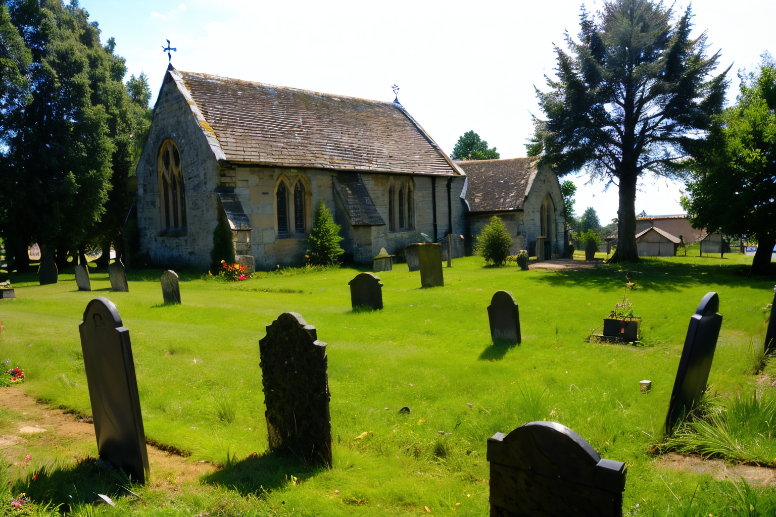 (Realisitc:1.5) EdobOldChurchEngland church cemetery <lora:EdobOldChurchEngland_v1.0:0.8>