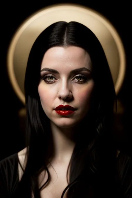 (Belgian) vampire girl, 23 years old, (beautiful:1.75), (very pale skin:1.35), (gothic makeup:0.99), (Red Lipstick:1), (black hair), (anime:0.35), (oval face:0.25), (Halloween), (night), (front view:1.25), (elegant), 10 minutes before the world will end, (back light),  hyper-realistic, (ultra-detailed:1), (insanely detailed:1), 4k, realistic 8k, shot on portra 400, (((masterpiece))), (perfect composition:1.55), (best quality), (HD), (Leonardo Da Vinci:0.10), ((Transylvanian Castle)), Perfect hand, Hand, Detailed hand