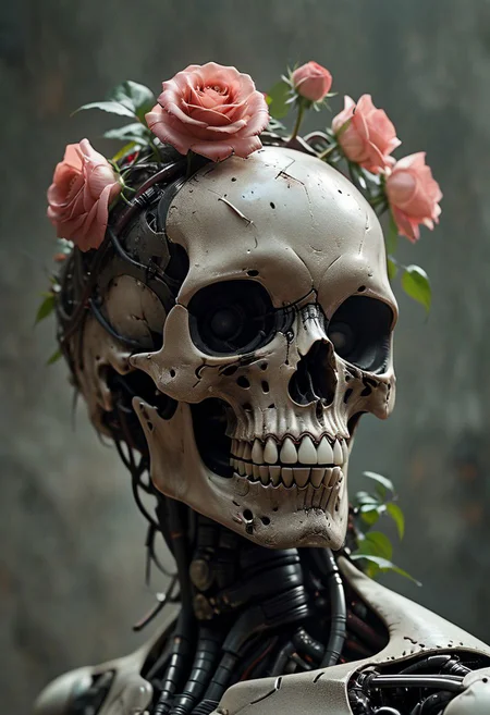 A Skull Like flower growing Out of a cigarette bud, dystopian Low Key colorful, 
raw photo, photorealistic, high detailed texture, 8k uhd, dslr, soft lighting, high quality, film grain, Fujifilm XT3, highly detailed photography, atmospheric haze, Film grain, cinematic film still, shallow depth of field, highly detailed, high budget, cinemascope, moody, epic, OverallDetail, gorgeous, 2000s vintage RAW photo, photorealistic, candid camera, color graded cinematic, eye catchlights, atmospheric lighting, skin pores, imperfections, natural, shallow dof