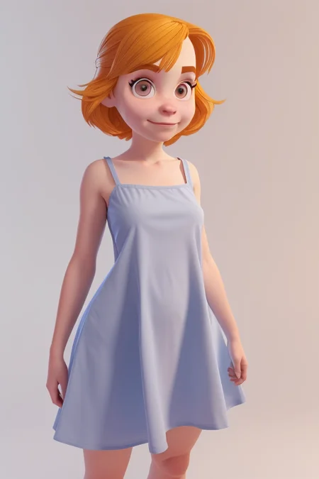 <lora:SteveJamesStyle:0.8> 1girl wearing a dress, stevejamesstyle, 3D, made in blender