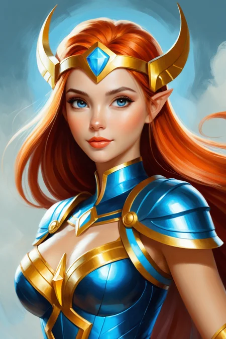8k photorealistic digital painting <lora:digital_painting_envy02:0.50> by (((Jeremiah Ketner) and Francis Ernest Jackson) and Reylia Slaby) and Michael Whelan, valkyrie
