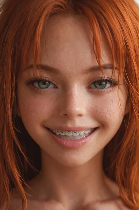 Stable_Yogis_PDXL_Positives, looking at viewer, 1girl, fujimaru ritsuka \(female\) \(brilliant summer\), fate/grand order,close-up smile <lora:Braces_Only:1.0>