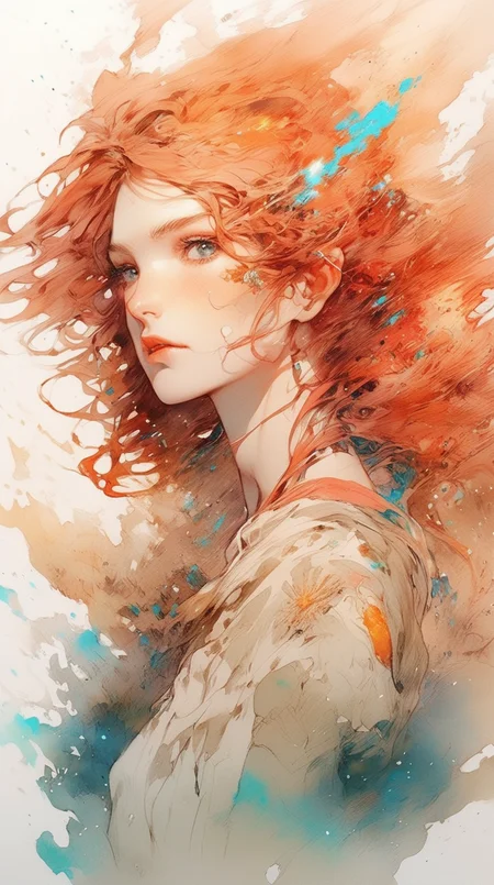 futuristic-fantasy-anime, male elemental monk | muscular | full beart | flaming hair | fighting stance | facing camera | full body portrait |centered| key visual| intricate| highly detailed| breathtaking beauty| precise lineart| vibrant| comprehensive cinematic| Masterpiece | Carne Griffiths| Conrad Roset | Alphonse Mucha <lora:JasmineBWXLDogu:1>