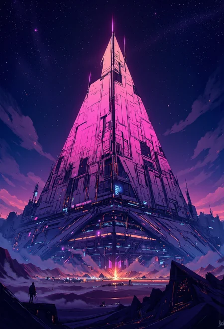 <lora:ck-nc-luminal-genesis:0.4>, pyramids neon fire in the eternal night, built from futuristic nano-glas, cascading holographic patterns
<lora:ck-Sci-Fi-Concepts:0.8>
<lora:CPA:0.5>
<lora:test2:0.7>
<lora:Anime v1.3:0.2>