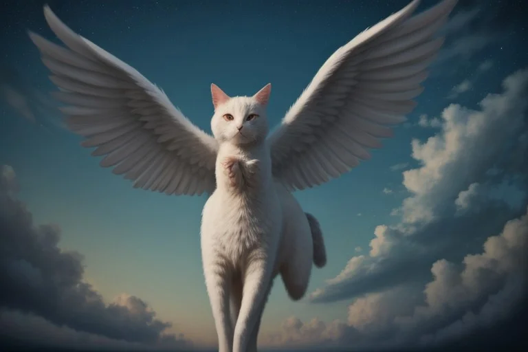 ,(Masterpiece:1.2, high quality),
 cat, :3,  
<lora:cat_20230627113759:0.8> angel wings