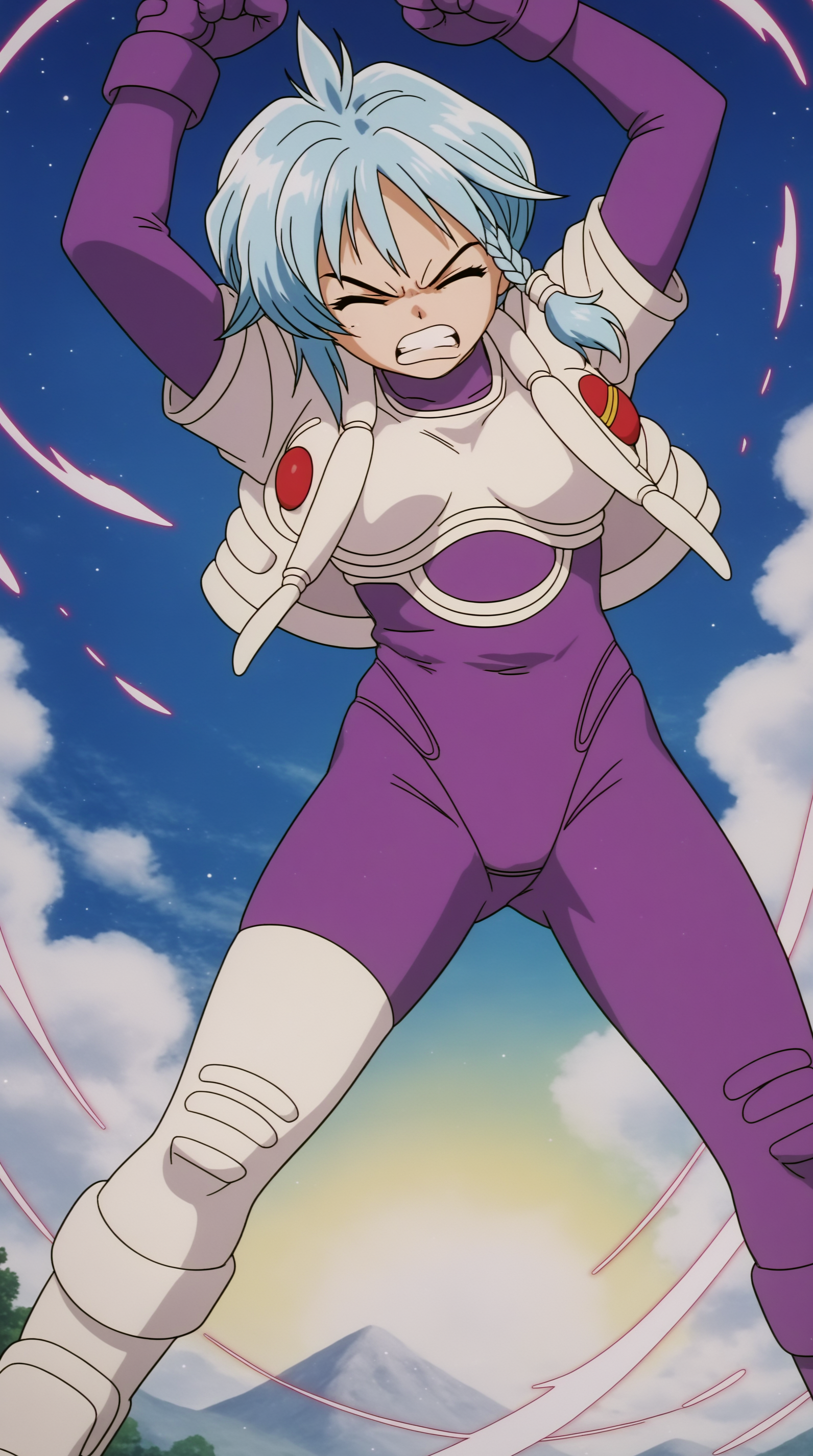 score_9, score_8_up, score_7_up, best background, detailed background, 4k, upscale, anime_source,  Karin Aoi, Main Outfit, solo, closed eyes, angry  <lora:JN_Karin_Aoi_Pony:0.8>