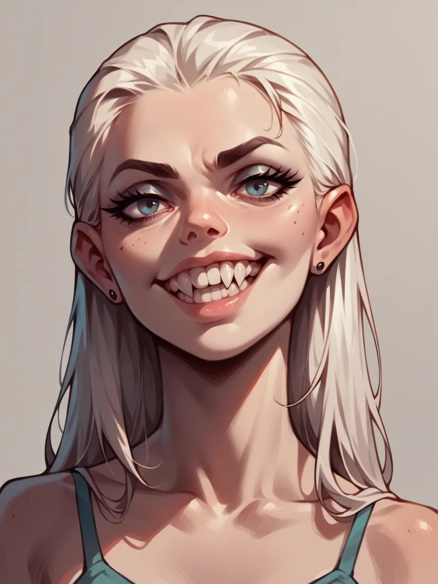 score_9, score_8_up, score_7_up, score_6_up, score_5_up, <lora:f4ngXLP:0.7> f4ng, teeth, 1girl,
