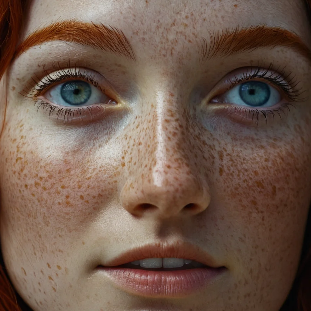 cinematic film still of  <lora:Sharp detailed high quality image style v1:1>
Sharp detailed high quality image of a close up of a woman with freckles on her face, detailed background, 12K, high megapixel, realistic, realism, different, raw image, sharp style, 1girl, solo, long hair, looking at viewer, blue eyes, parted lips, teeth, orange hair, eyelashes, lips, portrait, close-up, freckles, eye focus
, shallow depth of field, vignette, highly detailed, high budget, bokeh, cinemascope, moody, epic, gorgeous, film grain, grainy