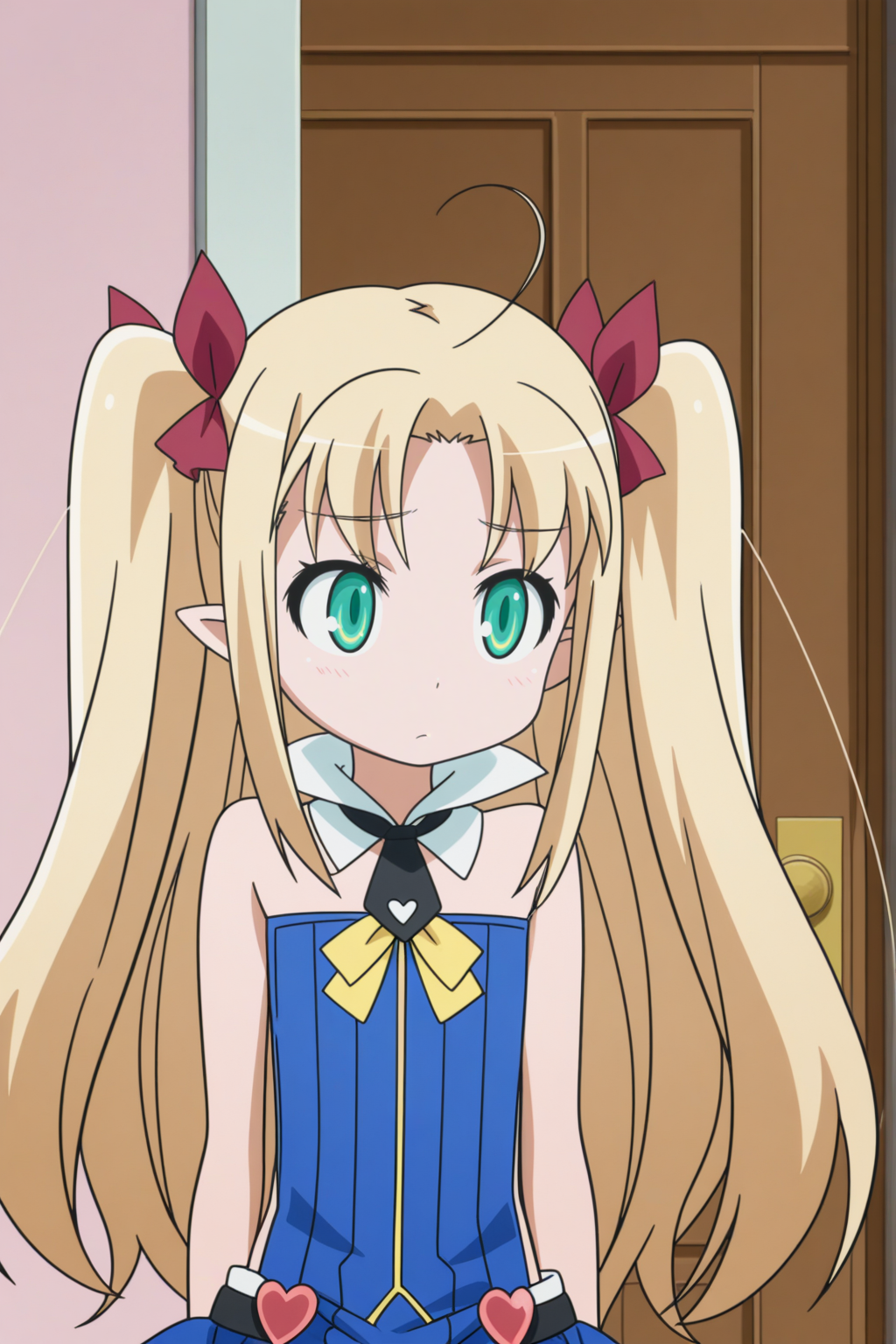 astarotte ygvar, anime coloring, front view <lora:Astarotte_no_Omocha_-_illustriousv0:0.8>
