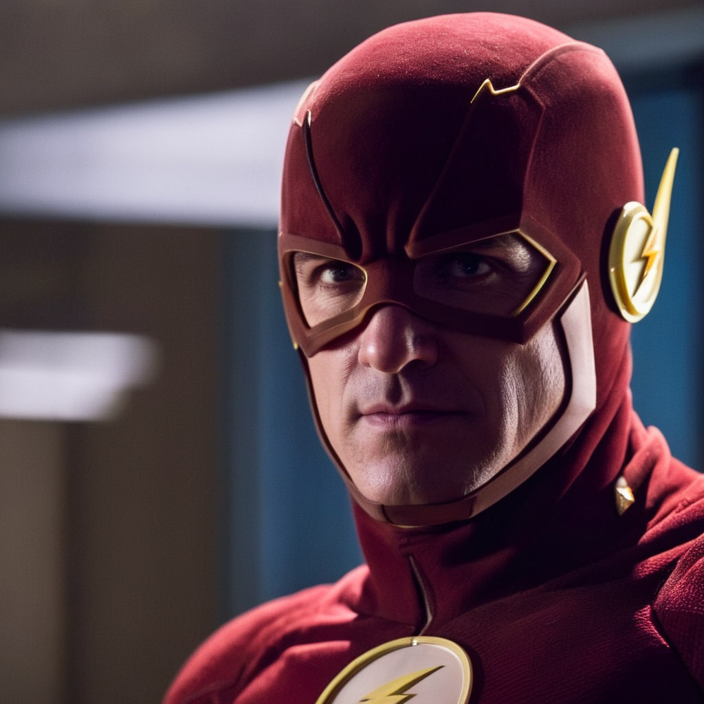 cinematic film still of Cinematic Film Footage
<lora:The Flash:1>
Barry Allen The Flash portrayed by John Wesley Shipp
 <lora:Cinematic Film:1>, shallow depth of field, vignette, highly detailed, high budget, bokeh, cinemascope, moody, epic, gorgeous, film grain, grainy