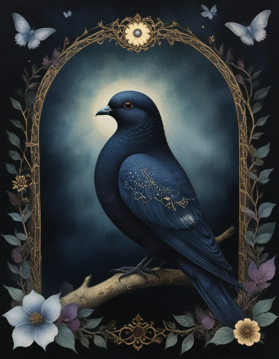 rock dove novuschroma style <lora:124_novuschromaSXL_a4:1>, <lora:sdxl_lightning_8step_lora:1>