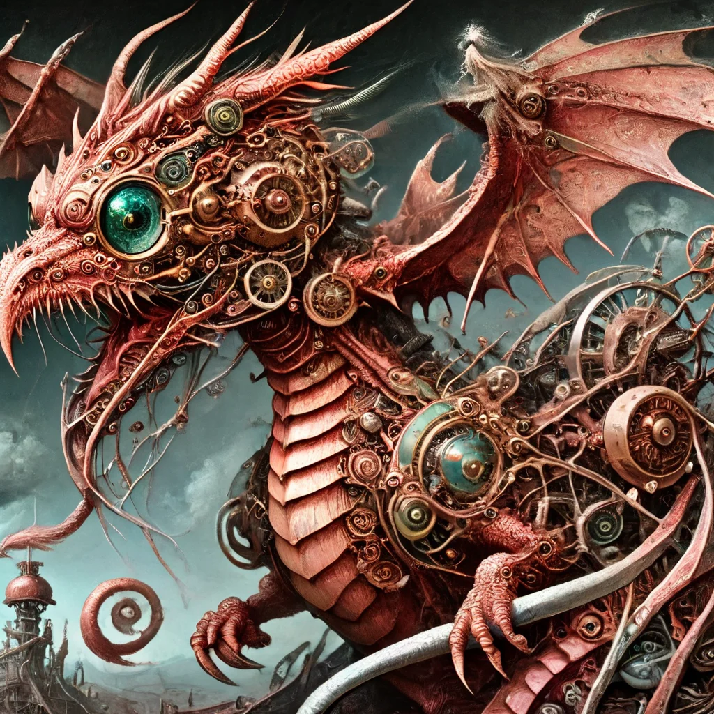 fantoria dragon<lora:fantoria:1>