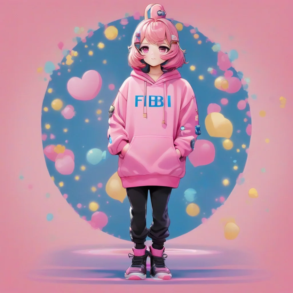 fbi agents, men in black, pipkin pippa, bunny ears on girl, blue and pink hoodie, hair ornament, standing, from front, socks, masterpiece, best color composition, blue and pink hoodie, <lora:Pippa Pipkin XL1.0:0.8>,