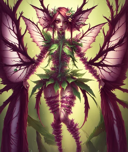 <lora:Candy gore:1> cndyg0re, gore, goo, sliced limbs <lora:edgFae_FINAL:0.8> edgFae, flower fairy, edgFae style, wearing edgFae, high quality, high resolution, masterpiece, hd wallpaper