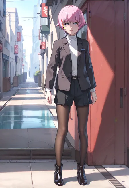 <lora:sdxl_lightning_8step_lora:1> <lora:Fixhands_anime_bdsqlsz_V1:1>score_9, score_8_up, score_7_up, best quality, uncensored, source_anime, intricate details, high quality, perfect anatomy BREAK
1girl, solo, full body, gis-esakipurin, 
 <lora:gis-esakipurin_XL(pony)notag:1>