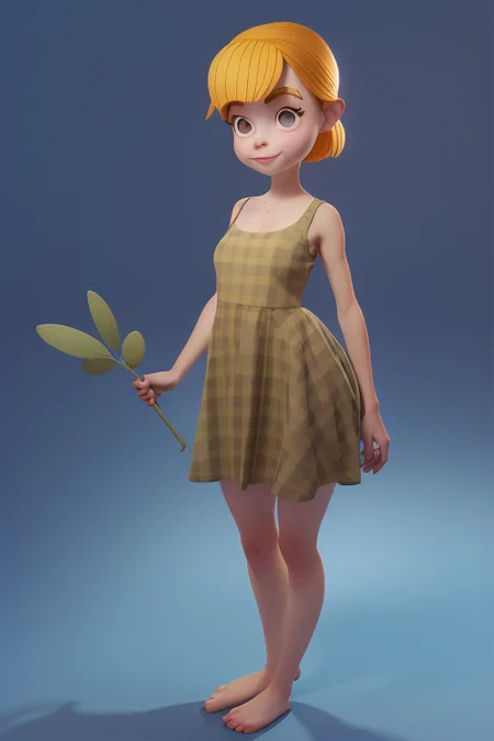<lora:SteveJamesStyle:0.8> 1girl wearing a dress, stevejamesstyle, 3D, made in blender