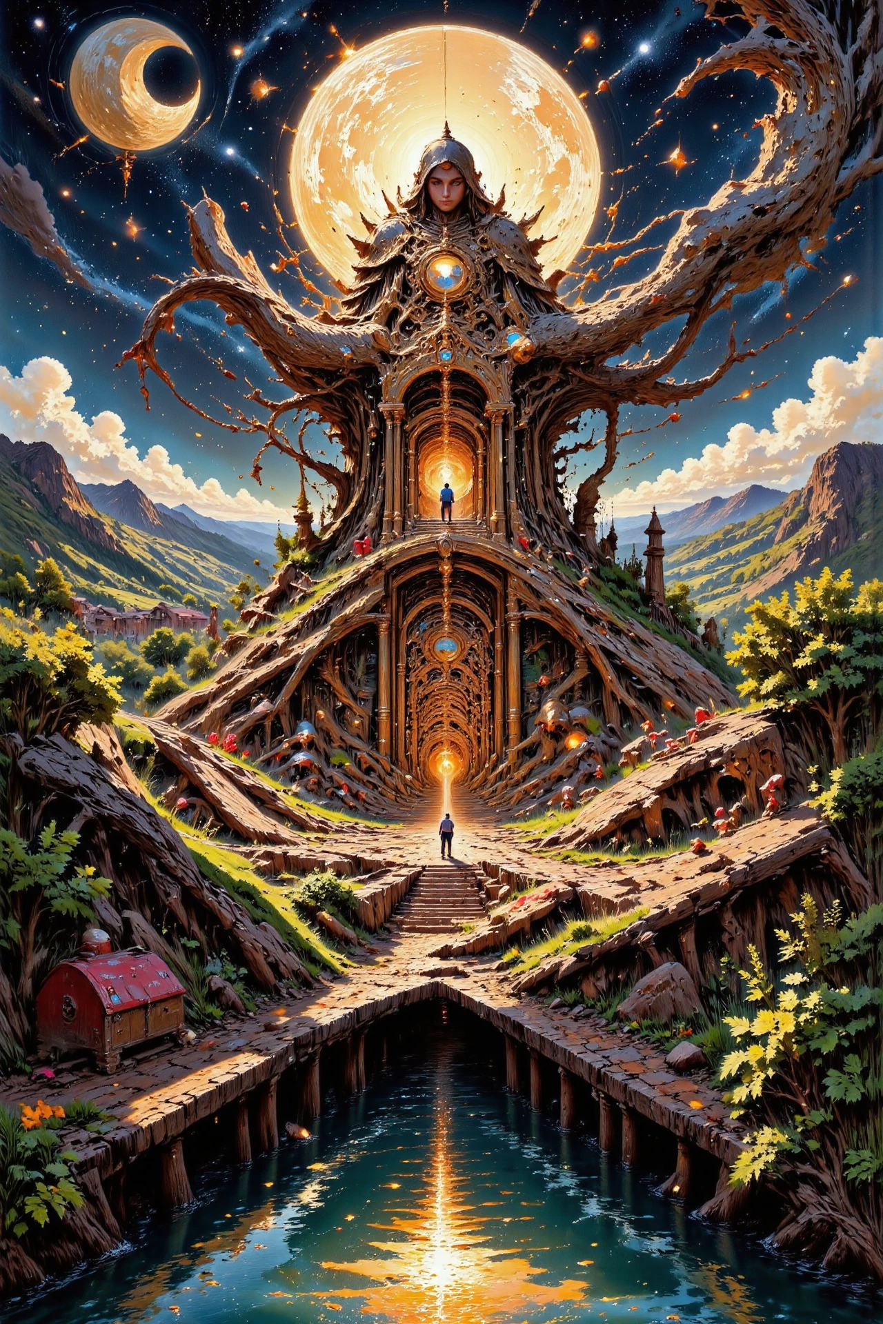 (jetty),  beautiful Georgian fantasy landscape,  early morning, woman, intricate, very detailed, sharp, colorful, <lora:Hand v2:1> <lora:Anti-Blur:1> <lora:Insane Detail Slider:0.5>   <lora:Flux.1_Turbo_Detailer:0.6> <lora:flux-photo-transparent_Alpha_1.0:0.8> <lora:flux.1_lora_flyway_Epic-detail_v2:0.6> <lora:Painterly01b_CE_FLUX_AIT:0.8> pntrlyCE_style, <lora:VividlySurreal:0.8>  <lora:FluxMythP0rtr4itStyle:0.8> mythp0rt