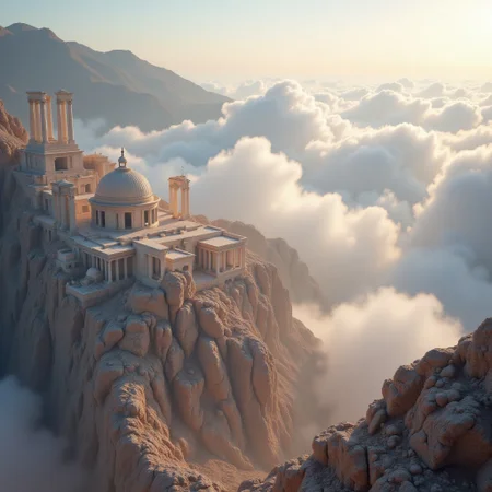 the most realistic, photorealistic photo ever taken [(an ancient greek mythological city:1.5) in the clouds,a dream world shifting landscapes, and ethereal creatures, Captured with a Hasselblad X2D 100C and an 80mm f/1.9 lens, hyper-realistic textures, soft studio lighting, elegant shadows, styled for a Vogue beauty editorial, incredible realism, creamy bokeh, ultra-detailed textures, perfect lighting],