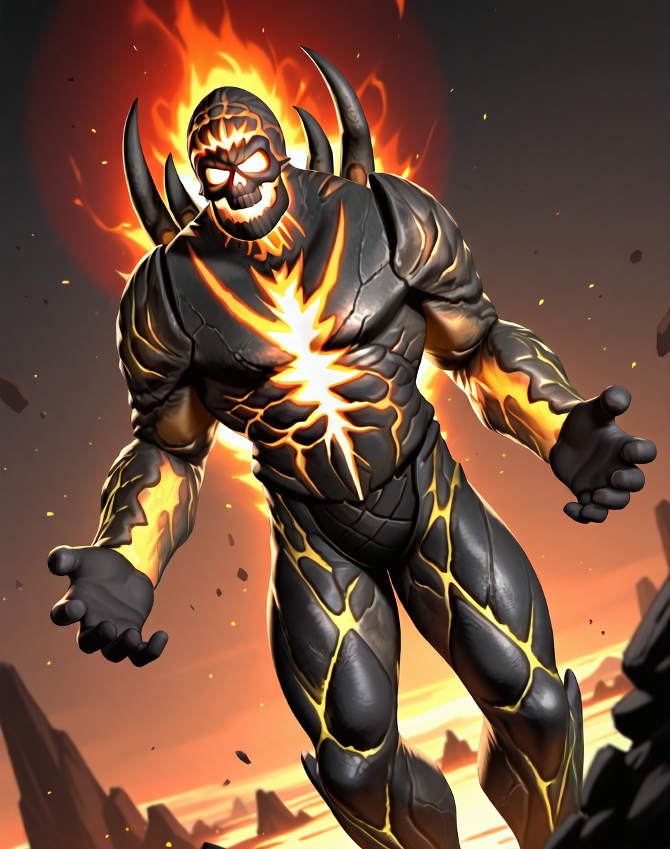 <lora:Dark_Khan_(Mortal_Kombat)_(Illustrious)_(AD):1.35> Dark Khan, muscular, Mortal Kombat, 
dutch angle, exterior, battle field, 
male focus, gradient coloring, villain, end boss, overpowering, evil, 
BREAK very awe, aesthetically pleasing, masterpiece, best quality, amazing quality, very aesthetic, perfect depth of field shot, in'ei,
Smooth Quality, lazympos, IllustQualXL_Pos,