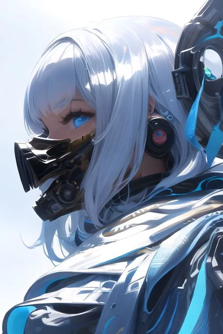 solo, 1girl, solo_focus, (((masterpiece))), ((best quality)), ((ultra-detailed)), ((too_many)):16, high resolution, absurdres, highres, ultra-detailed 8k unity wallpaper,
Ghost mask ,Girl, skull mask,