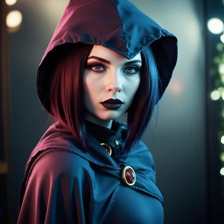 sci-fi style analog film photo a beautiful woman wearing a raven_costume in party <lora:wc- raven costume:1> raven_costume, rv_costume, rcvt, RAW candid cinema, 16mm, color graded portra 400 film, remarkable color, ultra realistic, textured skin, remarkable detailed pupils, realistic dull skin noise, visible skin detail, skin fuzz, dry skin, shot with cinematic camera . faded film, desaturated, 35mm photo, grainy, vignette, vintage, Kodachrome, Lomography, stained, highly detailed, found footage . futuristic, technological, alien worlds, space themes, advanced civilizations