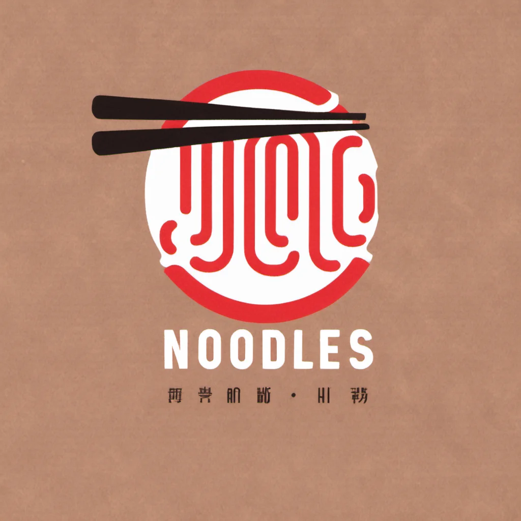 noodles,logo, <lora:飿 ¼åç§°_1720501674800172:1>