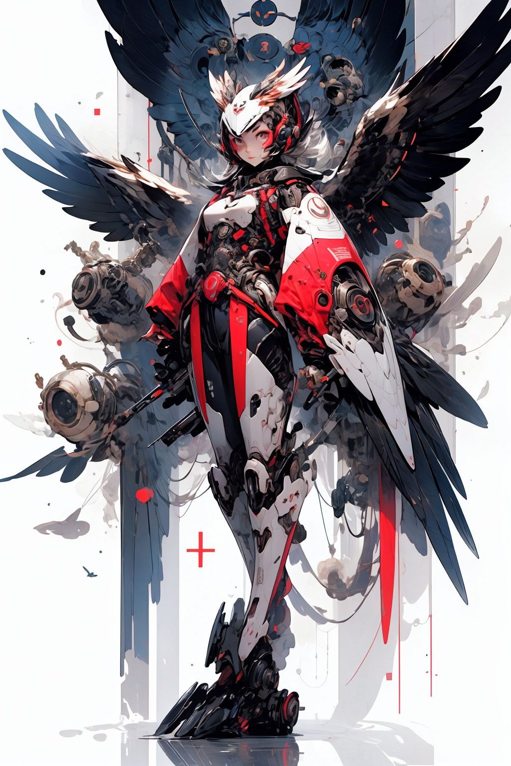 mecha, mechanical body, 
<lora:olw ear_20230621153034:0.75> owl ear
<lora:more_details:0.4>
 <lora:Cosmic anime-oil fusion v2:0.4> 
<lora:AnimeVibesV3:0.2> animevibes, 
<lora:3DMM_V11:0.5> 3DMM 
<lora:midjourney_20230624181825:0.4> midjourney ,
 <lora:LAS:0.25> colorful, clouds, 
<lora:msw_locon-t2:0.45>
 <lora:wuxia2:0.6> gu, shiny, shiny hair, shiny skin, shiny clothes