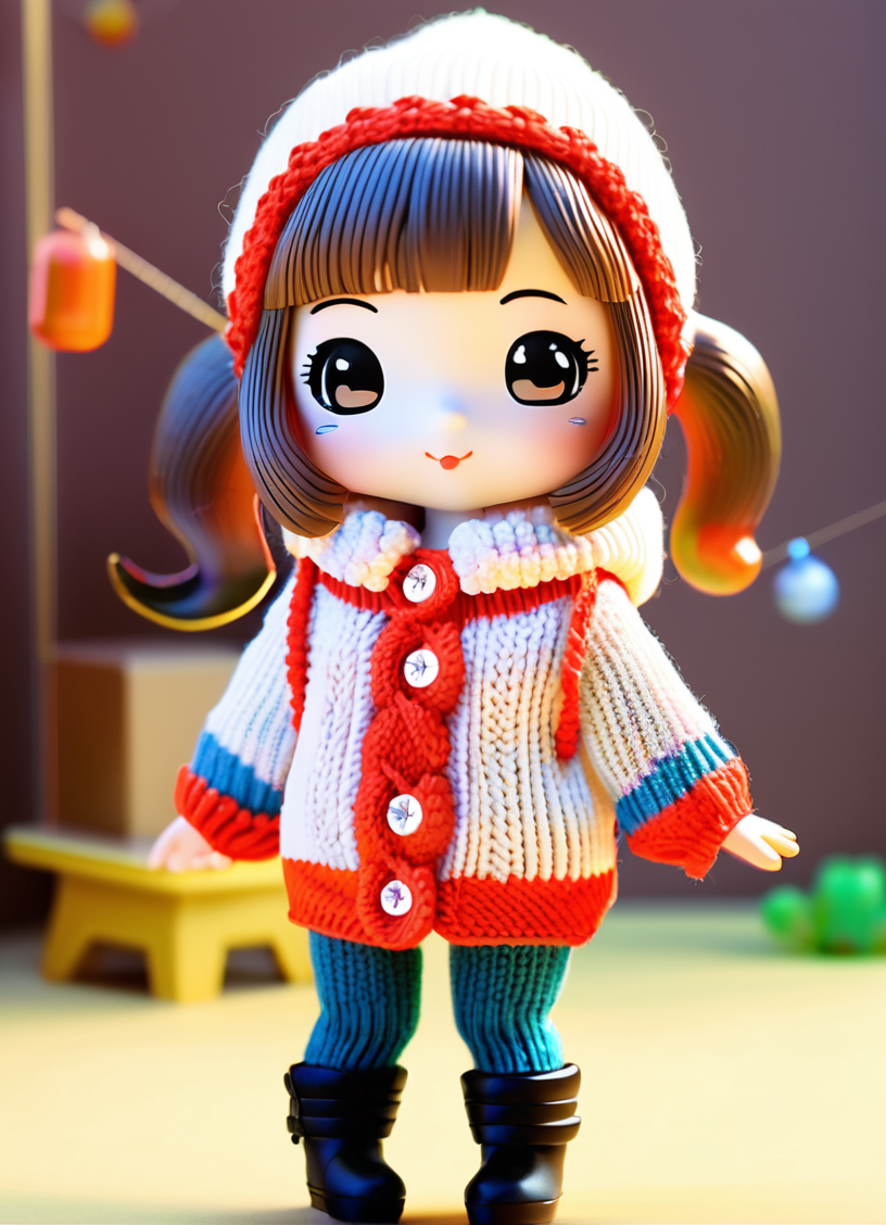chibi,Hand-knit sweater, personal touch,full body,1girl,<lora:chibi_V1:1>,<lora:neg4all_bdsqlsz_xl_V7:1>,