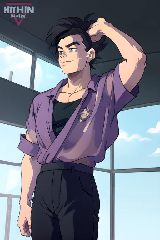 <lora:KINSHINPAIN:1> 1boy, solo