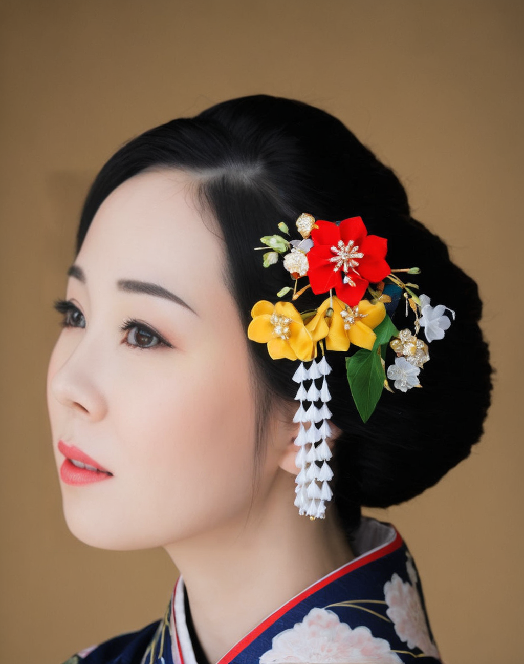 ((Masterpiece, best quality)),(portrait)
kanzashi headwear, a woman in a kimono ,wearing kanzashi headwear
<lora:edgKanzashiXL:1>