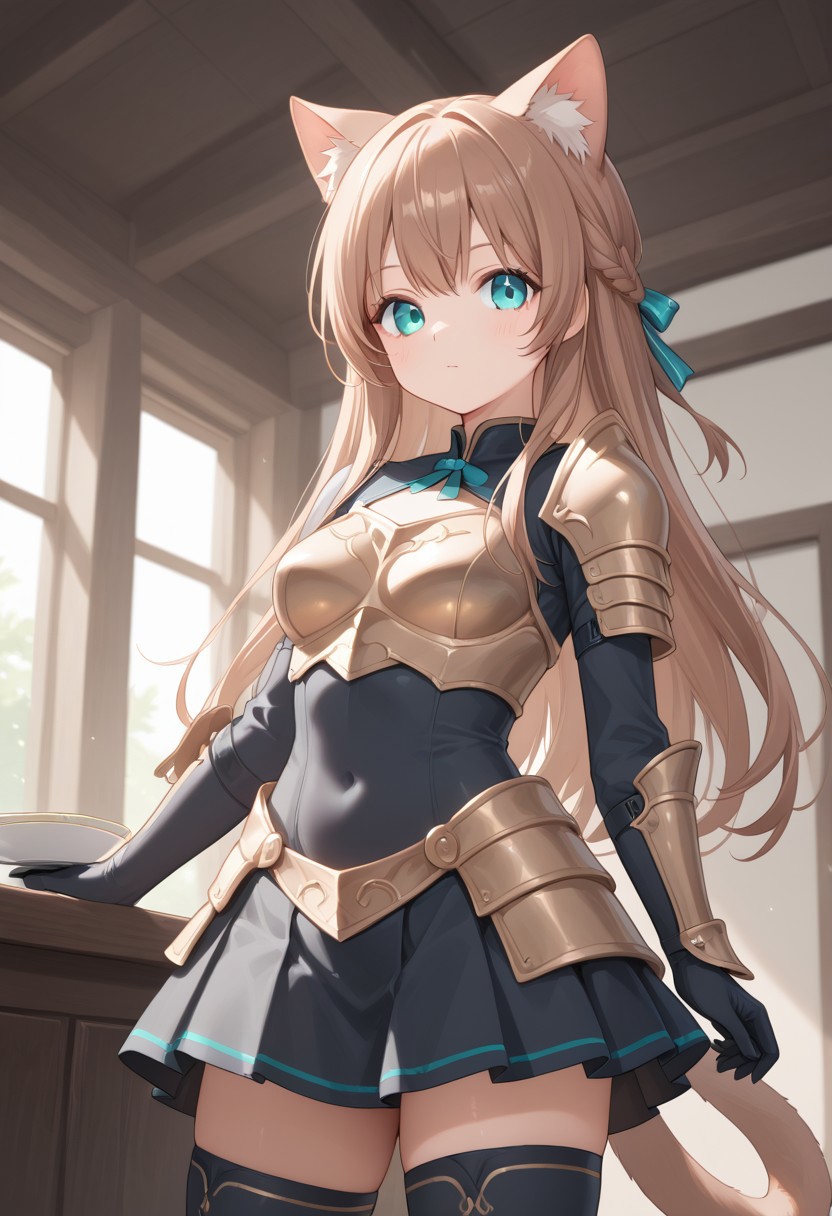 score_9, elbiachan, plate armor