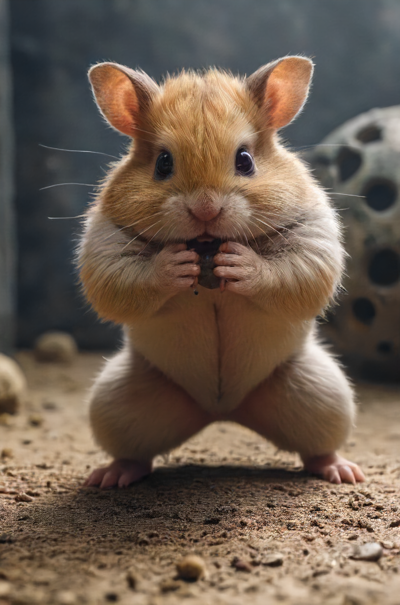 extreme (hamster:0.8) mma, doesn't give a damn! radical! anarchy!, detailed, 8k