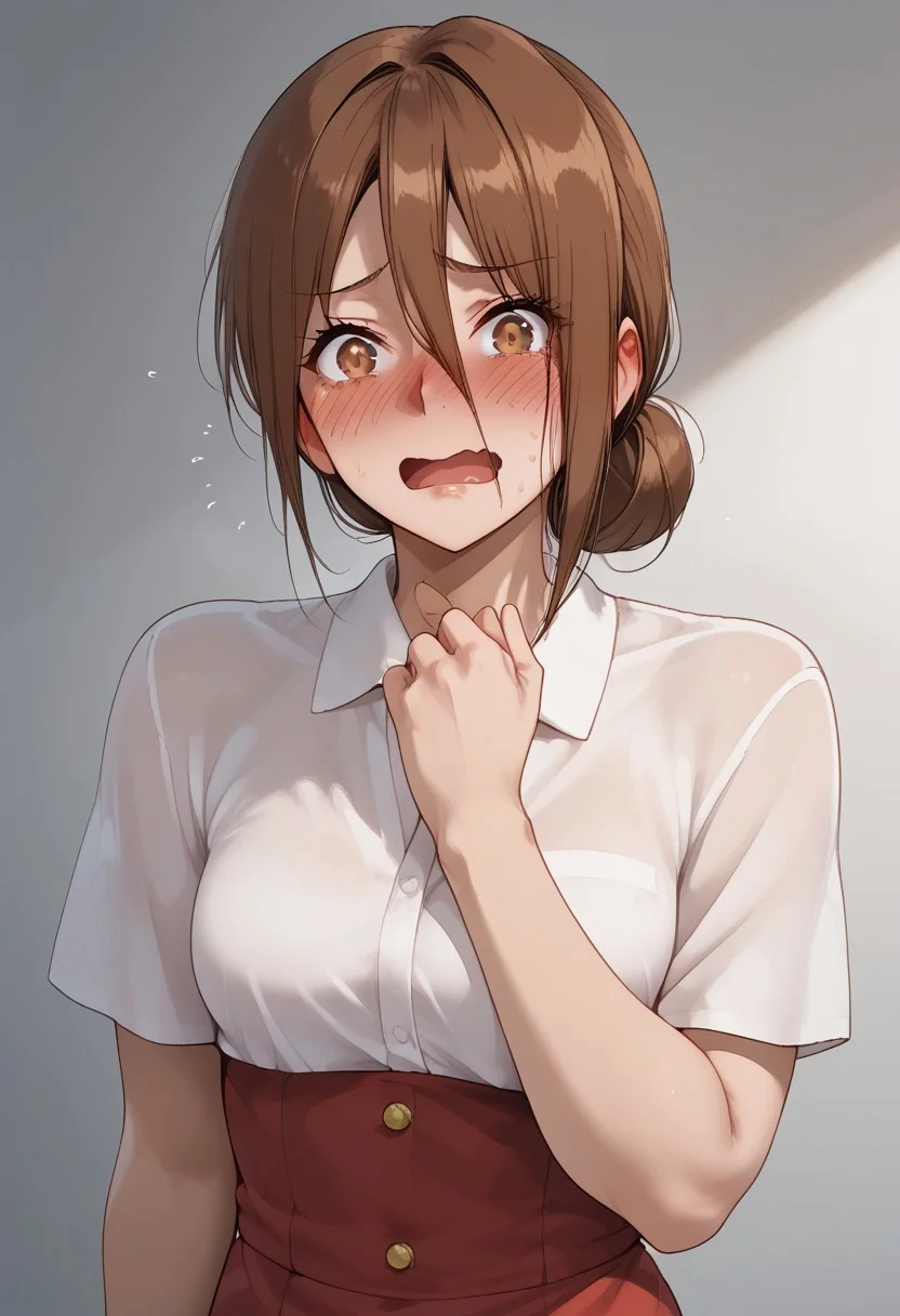 score_9, score_8_up, score_7_up, score_6_up, (1girl ), (solo),
BREAK,
HDA_MasterpieceXL_v.1,
BREAK
1girl: <lora:Keiko_Sekijou_BWBGD-v:3>, Keiko Sekijou, Bokutachi wa Benkyou ga Dekinai, long hair, brown hair, bun, bangs, reddish-brown eyes,mature woman, thin woman, indecisive ,locks,medium breasts,
BREAK
Eroric Christmas suit,half body,
((embarrassed:1.5)) , blush:1.6, open mouth, wavy mouth,(Hands trying to stop the spectator:1.4)