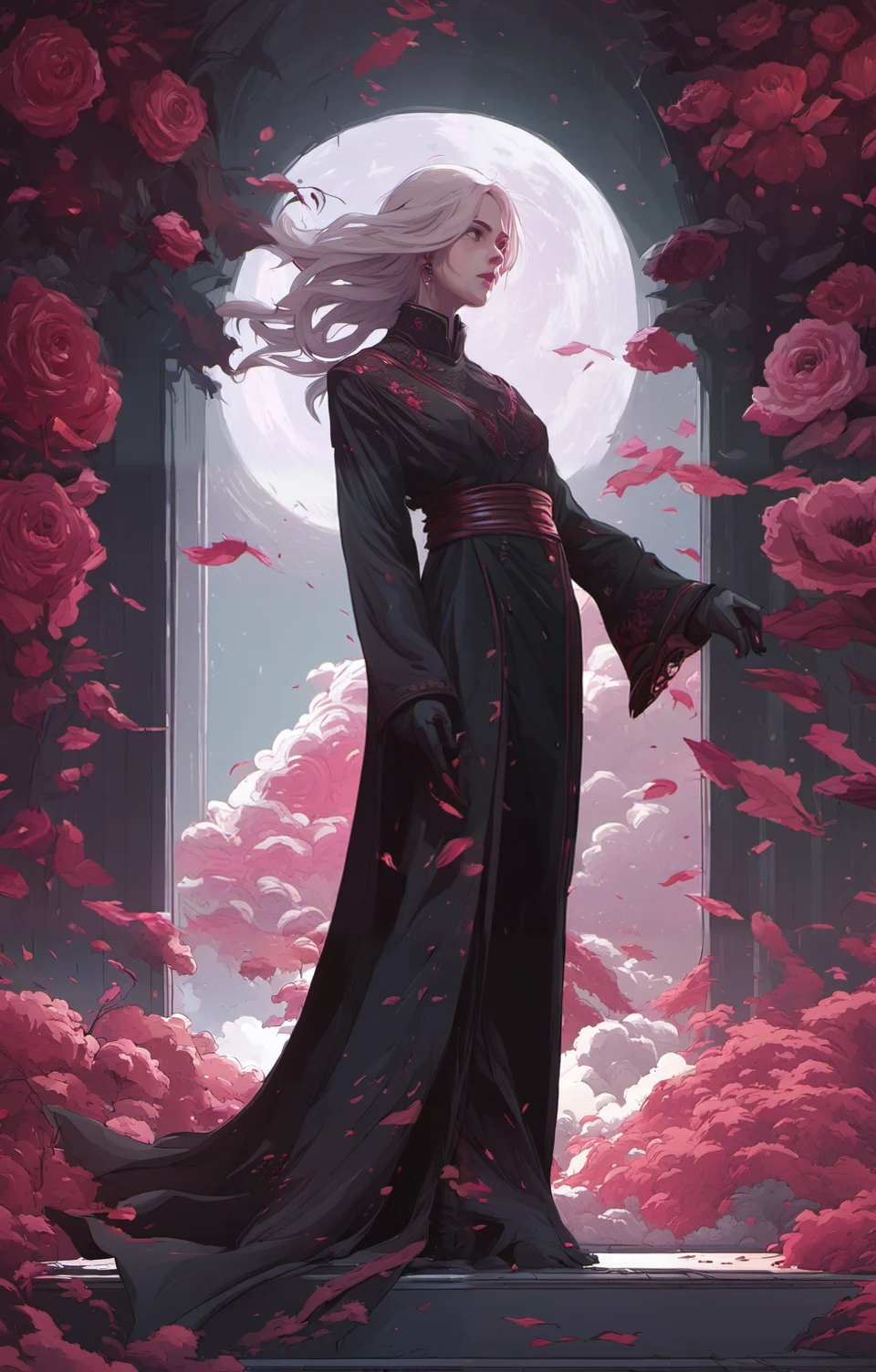 (Style by NTY:1.4), (dark magic), (grim),
rose dynamic pose, action packed, by Alena Aenami,
(intricate details), (hyperdetailed), 8k hdr, high detailed, lot of details, high quality, soft cinematic light, dramatic atmosphere, atmospheric perspective, (dark:1.2), <lora:OilPaint:0.7>
