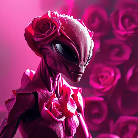 rosifex alien made of rose, cinematic, professional photo<lora:rosifex :1>