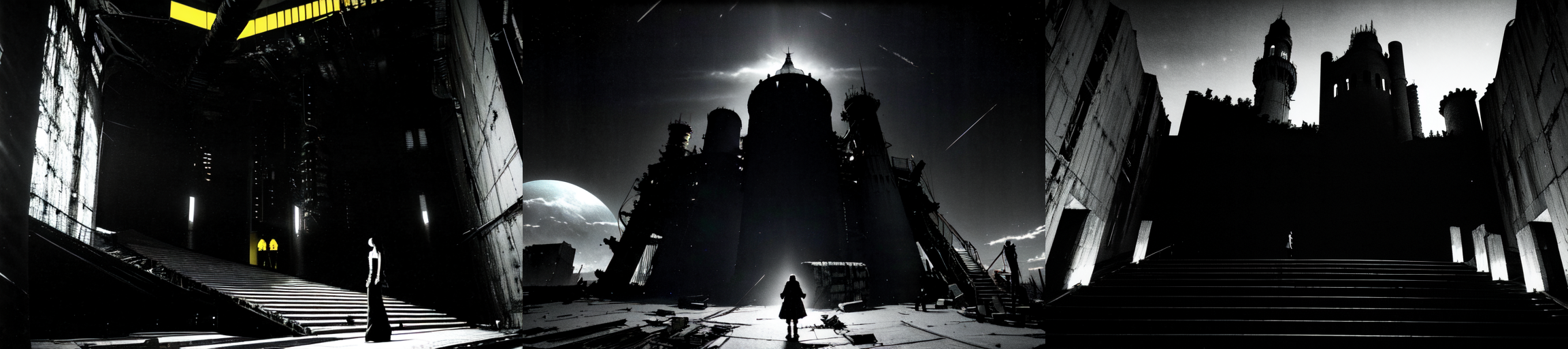 highly insanely detailed, masterpiece, top quality, best quality, highres, 4k, 8k, RAW photo, (very aesthetic, beautiful and aesthetic), 
__lazy-wildcards/subject/env-bg/nihei_tsutomu-blame-env/prompts__, 
<lora:ABARA:0.8>, 
(1girl:1.3), 
solo focus, 
__lazy-wildcards/dataset/background__,âââ