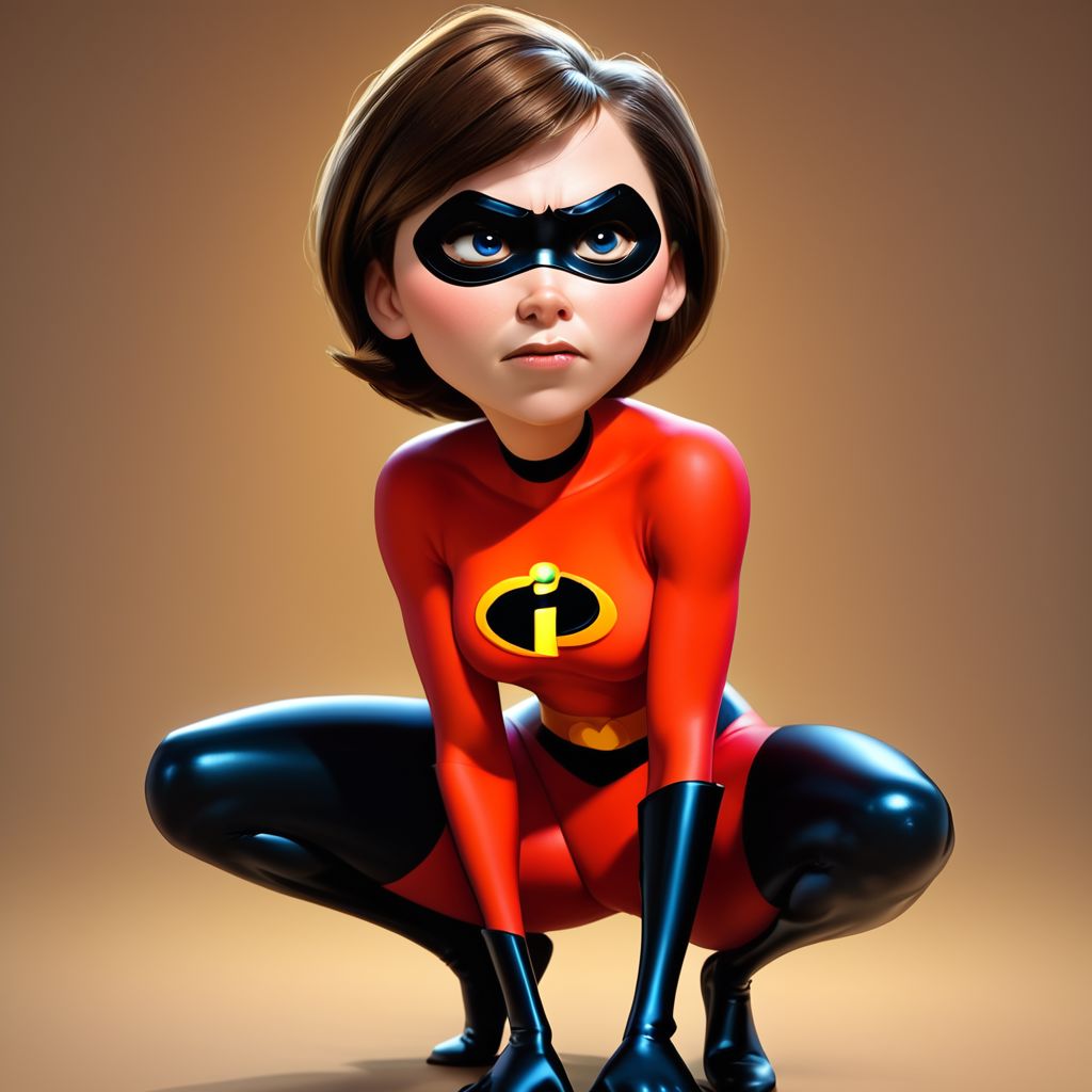 score_9, score_8_up, score_7_up, score_6_up, score_5_up, score_4_up, rating_questionable, 1girl, Hel_en, crouching, superhero, eye mask