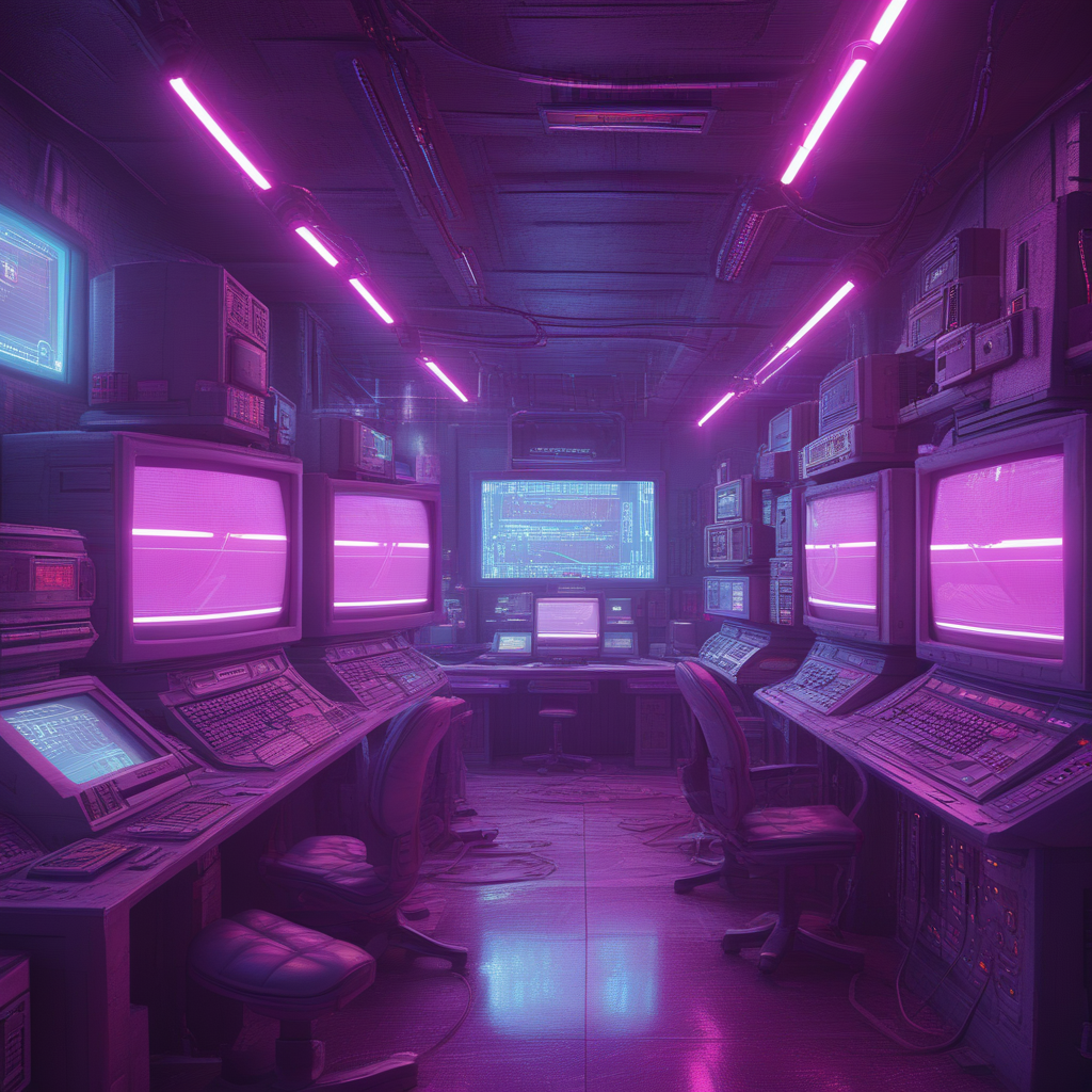 dzktxez, a realistic scene of Dire Straits Money for nothing being shown on the TV, behind screen, extremely detailed, cyberpunk theme, retro futurism, 128k, ultra HD,  , cinematic lighting, best quality, official photography, masterpiece