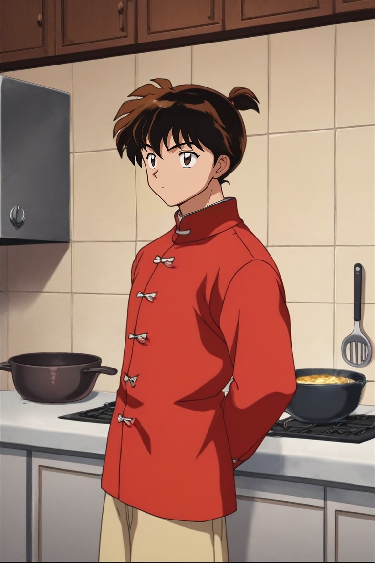 score_9, score_8_up, score_7_up, source_anime, rating_safe, , , , 1boy, male focus, brown eyes, dark brown hair, thin beard,, solo, rule of thirds, kitchen, cooking, indoors, dark, arms behind back, expressionless, <lora:inuyasha_style_pony:1.16>, inuyasha_style, , <lora:sdxl_lightning_8step_lora:1>