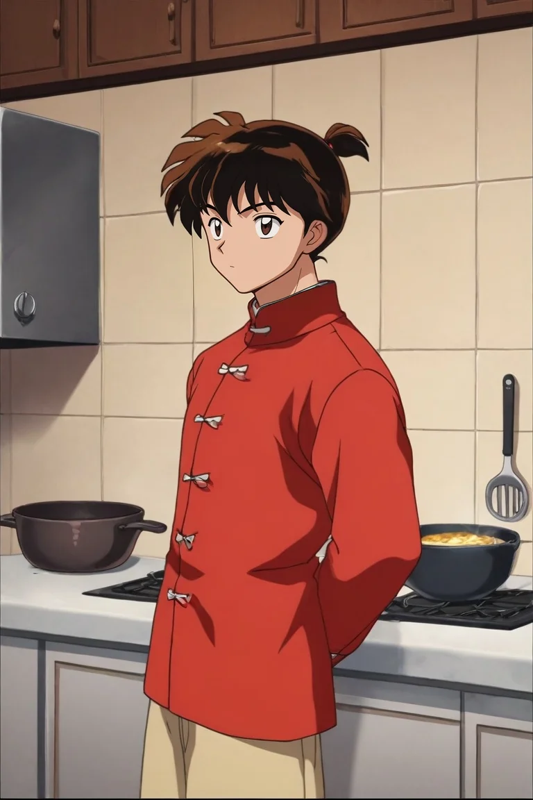 score_9, score_8_up, score_7_up, source_anime, rating_safe, , , , 1boy, male focus, brown eyes, dark brown hair, thin beard,, solo, rule of thirds, kitchen, cooking, indoors, dark, arms behind back, expressionless, <lora:inuyasha_style_pony:1.16>, inuyasha_style, , <lora:sdxl_lightning_8step_lora:1>