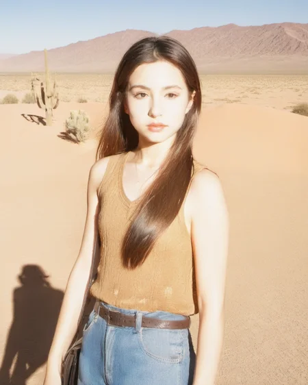 overexposure, 1girl, desert, car, <lora:è¿åº¦æå
T1:0.8>