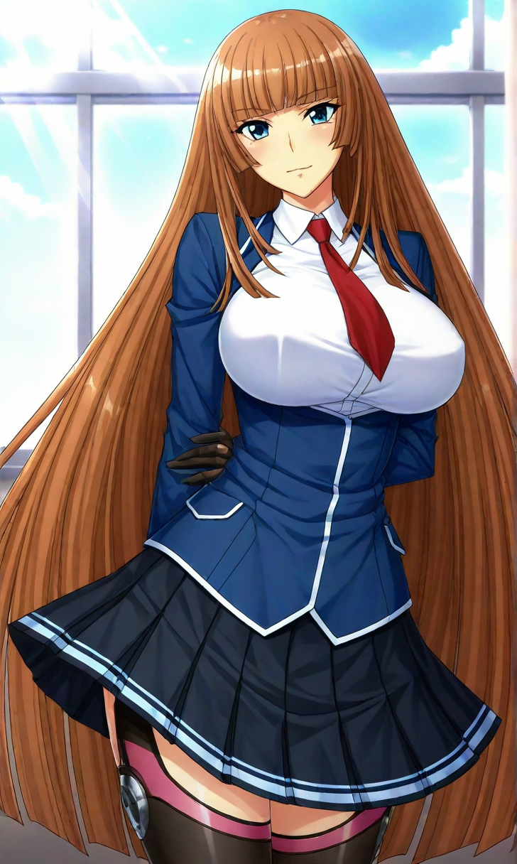 <lora:koukawa_asuka_XL_illustrious-noob_v1:1> 1girl, koukawa asuka,  school uniform,, best quality, masterpiece, high quality,newest, absurdres, highres,incredibly absurdres ,<lora:NoobV065sHyperDmd:1>