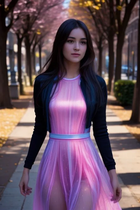 slim body, heavy breast, dark blue hairs, messy hairs, very long hairs, tight dress, green eyes, black make up around the eyes, heavy  breast, full body, long legs, fit legs, perfect feet, STAND IN THE SPRING, view from the ground, black boots, red tattoos, side view, Swaying position