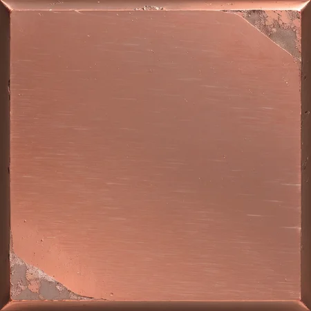 raw,copper,block