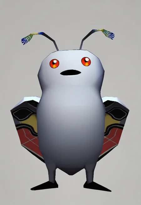 score_9, score_8_up, score_7_up, source_anime BREAK, 1boy, solo,
<lora:zs_N64ZeldaStyleXL:1> n64zeldastyle, 3d, polygonal, white background, full body
<lora:Mothman-pdxl_Fp:1> mothman, pokemon \(creature\), red eyes, open mouth, antennae, grey skin, wings