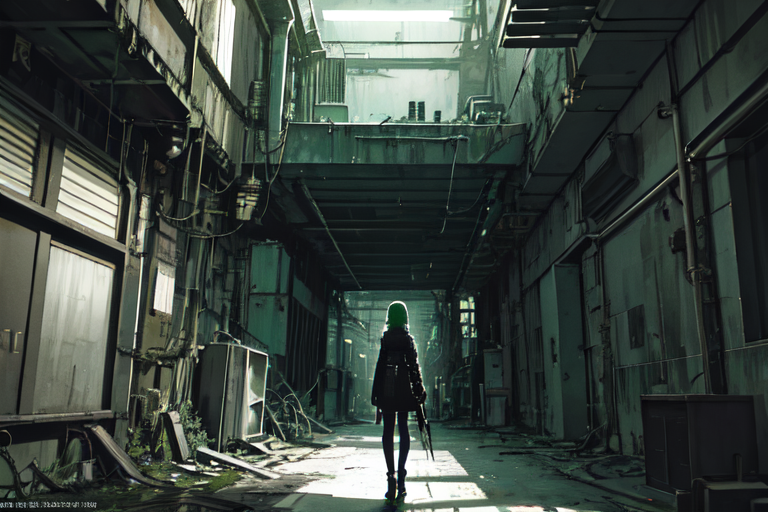 highly insanely detailed, masterpiece, top quality, best quality, highres, 4k, 8k, RAW photo, (very aesthetic, beautiful and aesthetic),  
tsutomu nihei,nihei_tsutomu,blame!,blame gakuen!,abara,TNstyle,sidonia_no_kishi,toha heavy industries,air conditioner,machinery,bridge,letterboxed,cables,tubes,industrial pipes,gauna,gauna mech,buildings,bones,drainpipe,walkway,wire,ventilation fan,ventilation shaft,tentacles,dome,fence,light particles,lantern,concrete walls,metal walls, 
<lora:blameLora_v10:0.5>, 
(1girl:1.3), 
solo focus, 
perspective photo of the house on clift,post-apocalypse,brutalist,brutal green covered with green grass,many people,neon light,forest,jungle atmosphere,sunset,sunshine cinematic,âââ